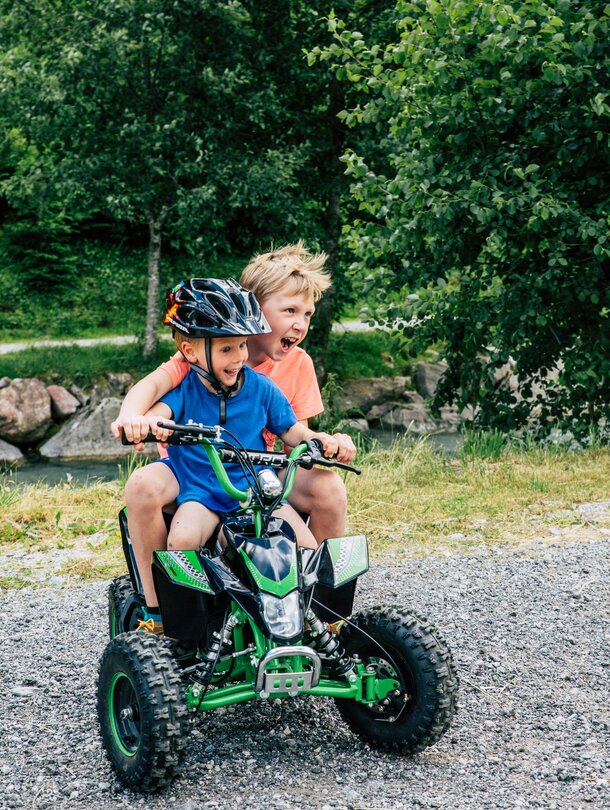 quad biking kids Tyrol