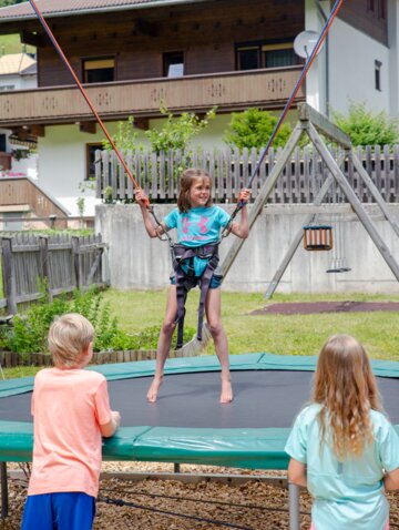 family hotel with trampoline Tyrol