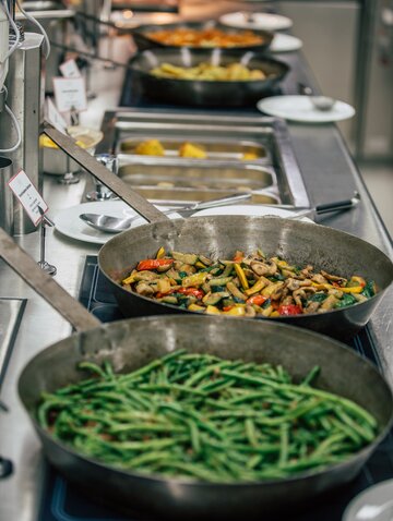 vegetarian cuisine at the hotel Tuxerhof