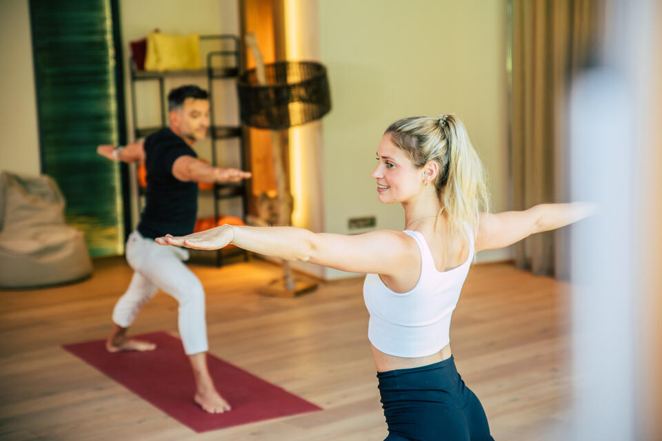 Yoga im 5 Sterne Wellnesshotel Tirol