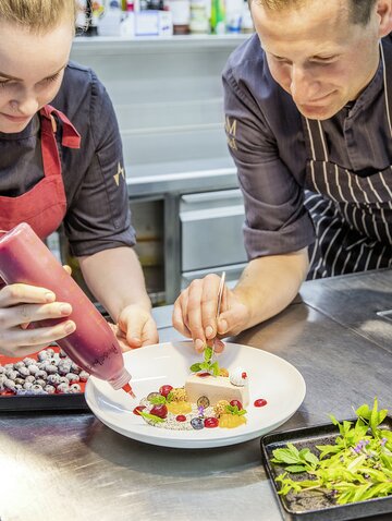 chefs at the 5 star hotel Tuxerhof