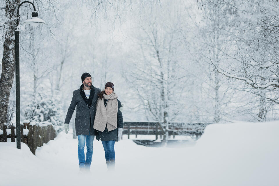 winter hike for two in Tux