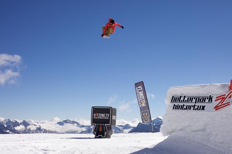 funpark ski Resort Hintertux glacier