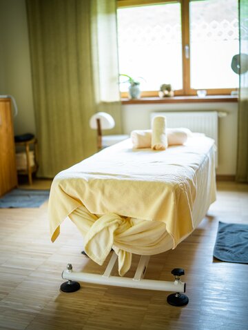 Massageliege Wellnesshotel Tuxerhof