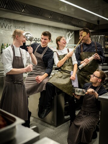 kitchen team wellness hotel Tuxerhof