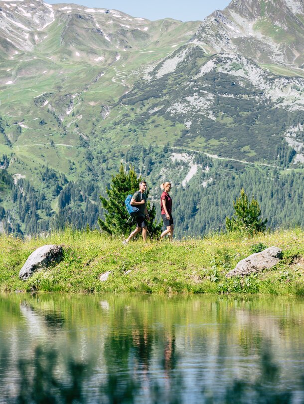 hiking in the Zillertal for two
