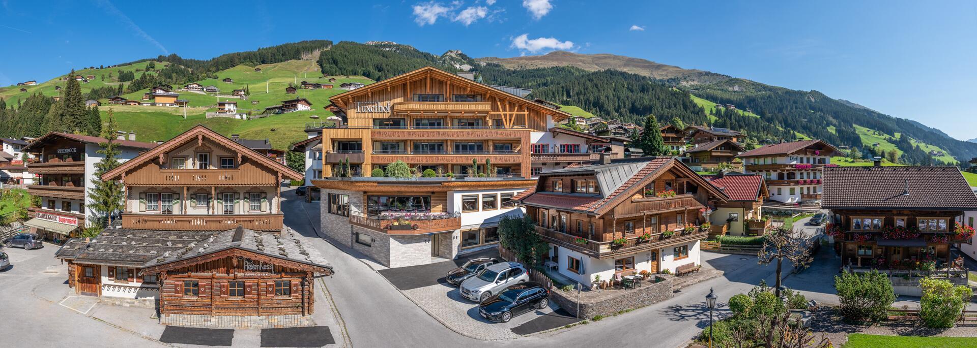 hotel in the Tyrolean mountains