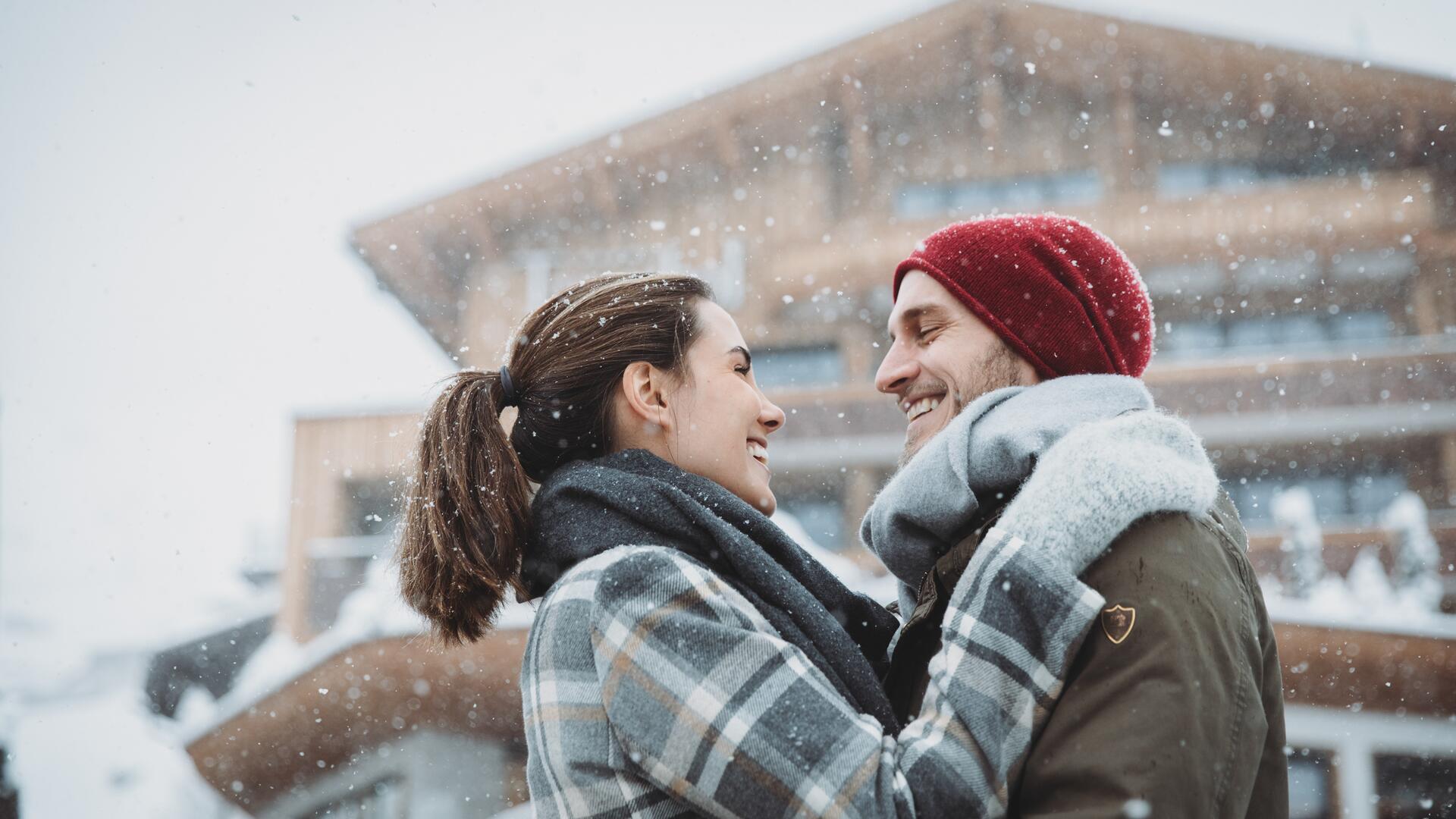 couples holiday winter Tuxerhof