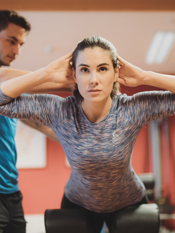 personal training in the wellness hotel in Tyrol