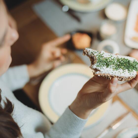 gesundes Frühstück im 5 Sterne Hotel