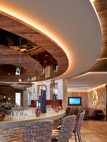 hotel bar in the Zillertal