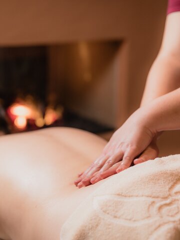 massage at the wellness hotel Tuxerhof in Zillertal