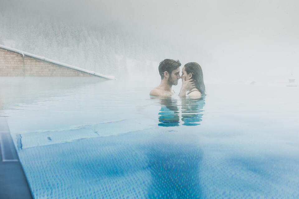 romantisches Hotel mit outdoor Pool