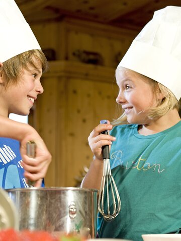 children's cooking course in a 5-star hotel