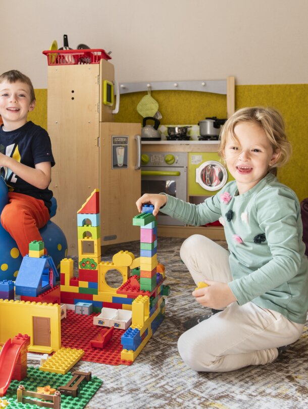 children's playroom at the Tuxerhof
