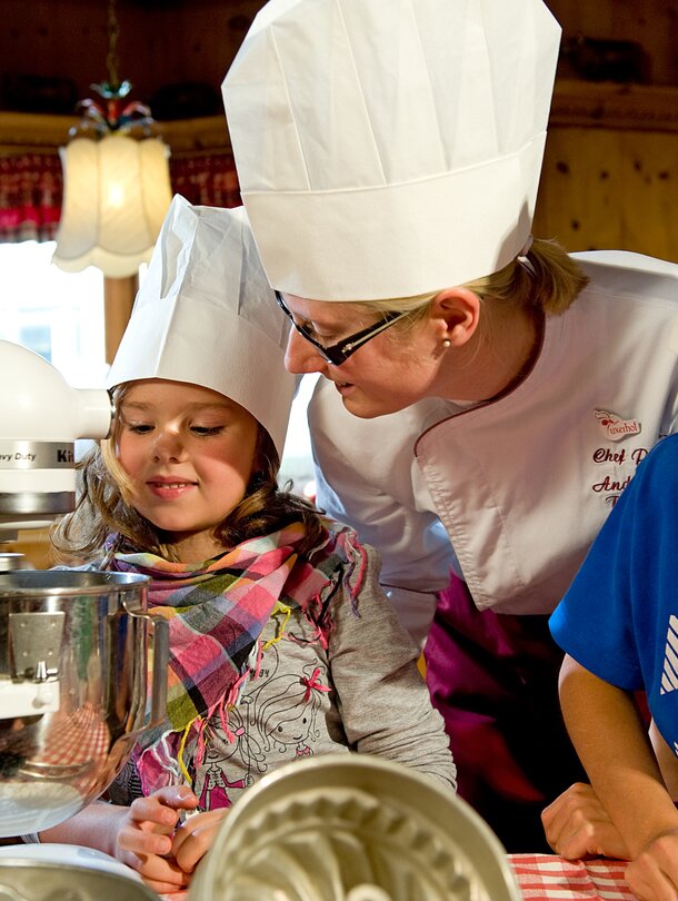 backen mit kindern hotel tuxerhof