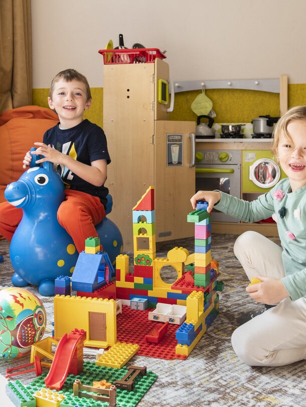 children's playroom at the Tuxerhof