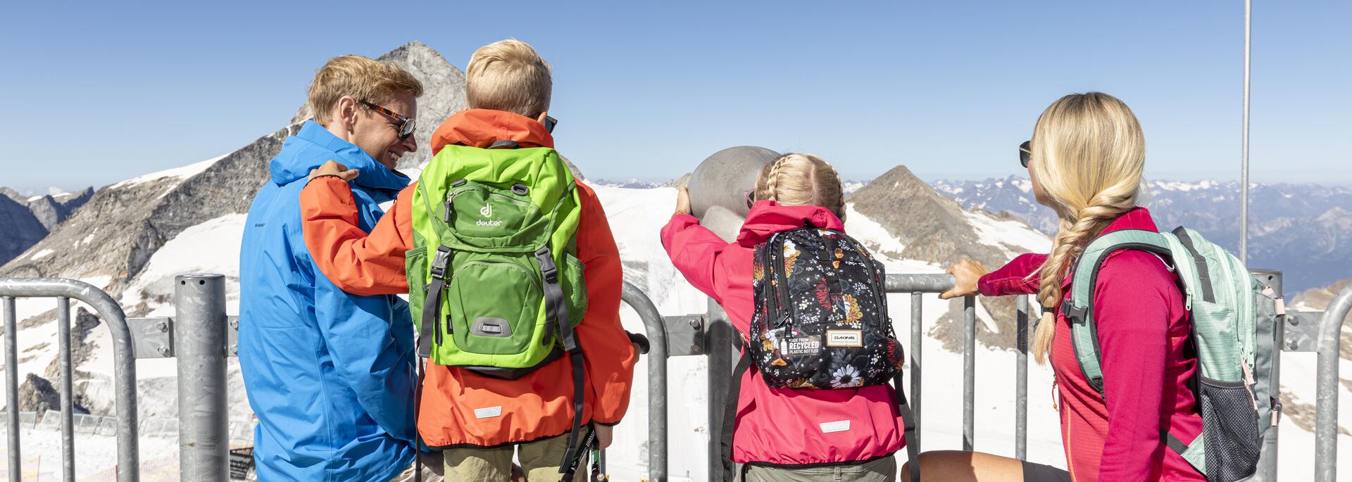 Hintertux Wanderung mit der Familie