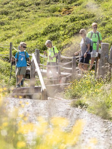 Familienwanderung im Zillertal
