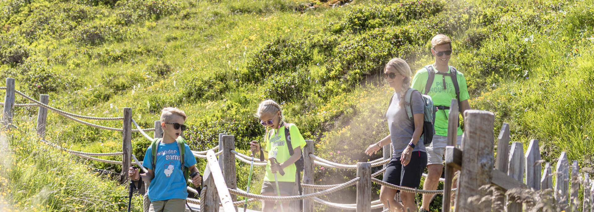 Familienwanderung im Zillertal