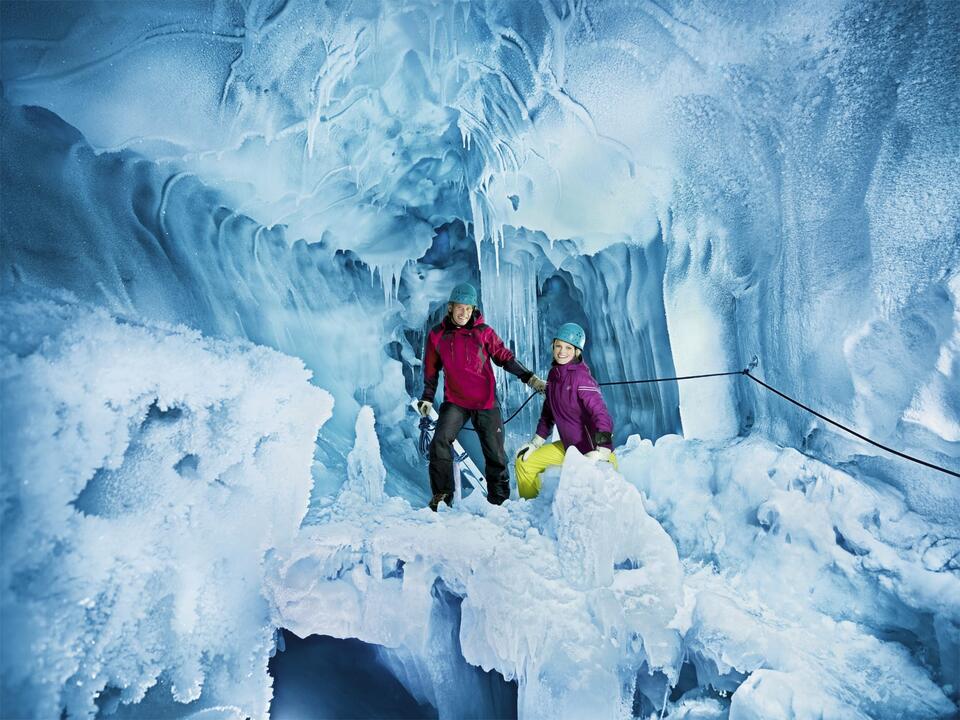 Natur Eis Palast im Tuxertal