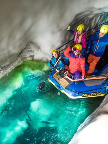 glacier experience with the family Tux 