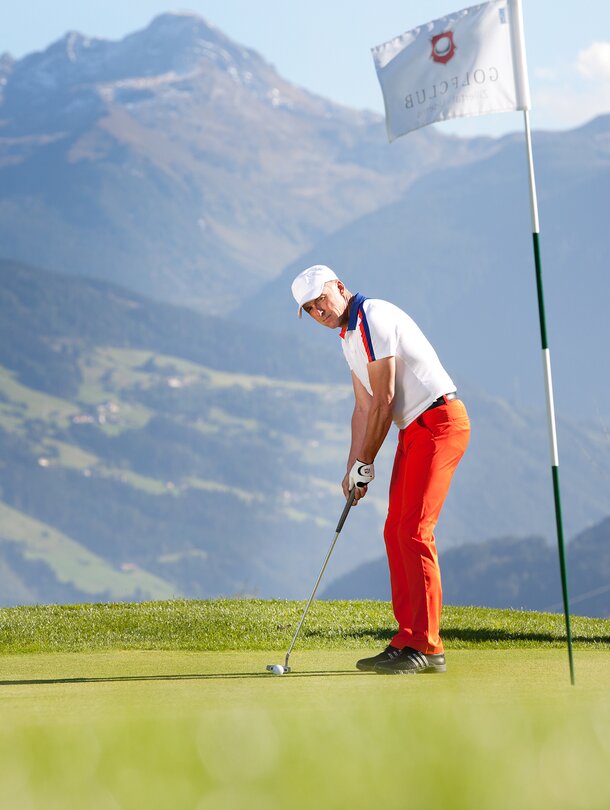 golfing in the Zillertal