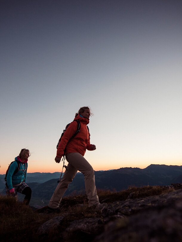 Sonnenaufgangswanderung im Tuxertal