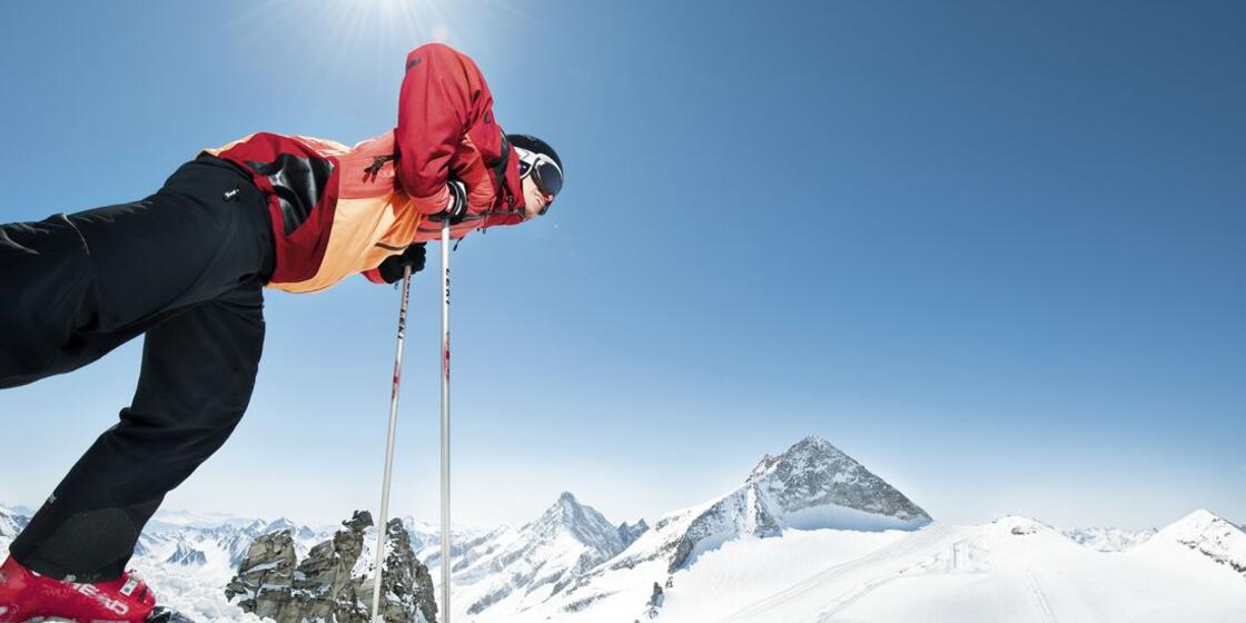 Hintertux glacier panorama