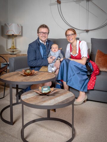 Familienfoto Schneeberger Tuxerhof